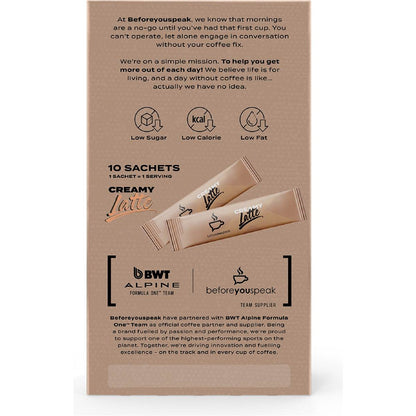 Before You Speak Creamy Latte 10 pack
