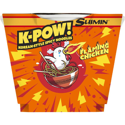 Suimin K Pow Flaming Chicken Noodle Bowl 105g