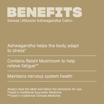 Swisse Ultiboost Ashwagandha Calm+ Tablets 100 pack
