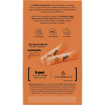 Before You Speak Caramel Latte 10 pack