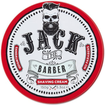 Jack The Barber Shaving Cream Sandalwood Rich Lather 150g