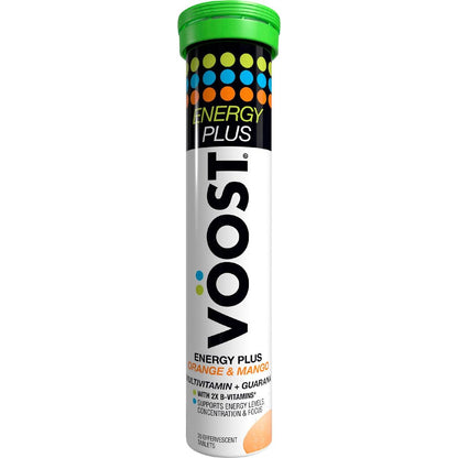 Voost Effervescent Energy Plus Orange & Mango Tablets 20 pack