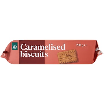 Woolworths Caramelised Biscuit 250g