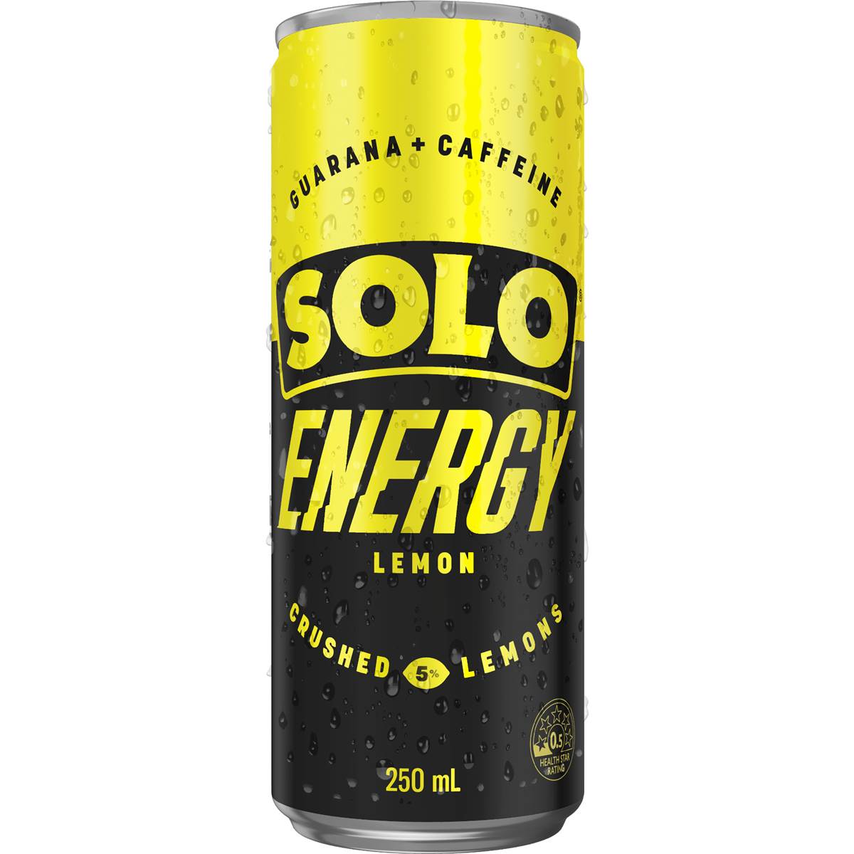Solo Energy Drink Lemon 250mL