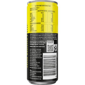 Solo Energy Drink Lemon Flavour Can 250mL