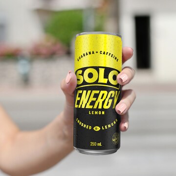 Solo Energy Drink Lemon Flavour Can 250mL