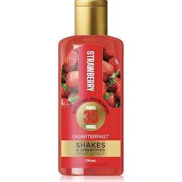 Quarterpast Strawberry Shake Syrup 700mL