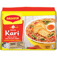 Maggi Perisa Kari Hot & Spicy Malaysian Curry 5 pack