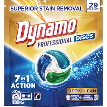 Dynamo Professional Laundry Capsules 7 In 1 Action 29 pack