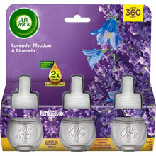 Air Wick 2x Essential Oil Lavender & Bluebells Plug In Refill 19mL x 3 pack