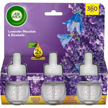 Air Wick 2x Essential Oil Lavender & Bluebells Plug In Refill 19mL x 3 pack