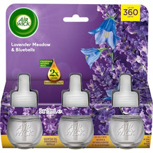Air Wick 2x Essential Oil Lavender & Bluebells Plug In Refill 19mL x 3 pack