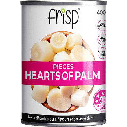 Frisp Hearts Of Palm Pieces 400g