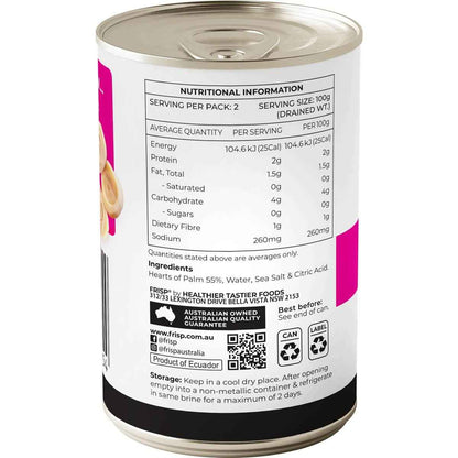 Frisp Hearts Of Palm Pieces 400g