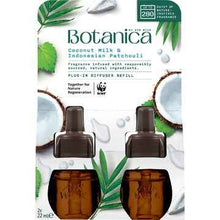 Botanica Coconut Milk & Indonesian Patchouli Plug In Refill 22mL x 2 pack