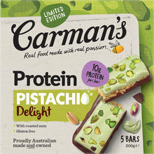 Carman's Protein Pistachio Delight Bars 5 pack