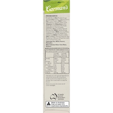 Carman's Protein Pistachio Delight Bars 5 pack