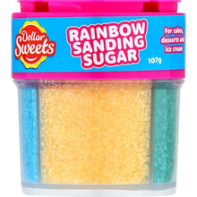 Dollar Sweets Rainbow Sanding Sugar 107g