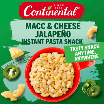 Continental Cup A Pasta Macc & Cheese Jalapeno 53g