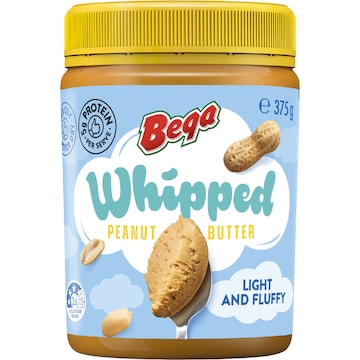 Bega Whipped Peanut Butter 375g