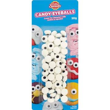 Dollar Sweets Edible Candy Eyeballs 30g