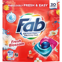 Fab Laundry Capsules Fresh Blossom 30 pack
