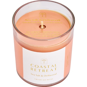 Coastal Retreat Soy Blend Luxury Candle Sea Salt & Driftwood 180g