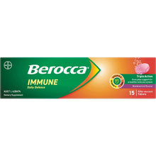 Berocca Immune Daily Defence Blackcurrant Flavour Tablets 15 pack