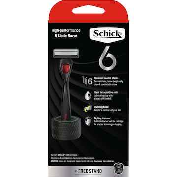 Schick 6 Blade Razor Kit each