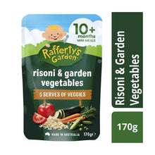 Risoni Pasta & Garden Vegetables Baby Food Pouch Mini Meal 10+ Months