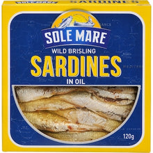 Sole Mare Wild Brisling Sardines In Oil 120g
