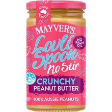 Mayver's Lovli Spoon No Stir Crunchy Peanut Butter 450g