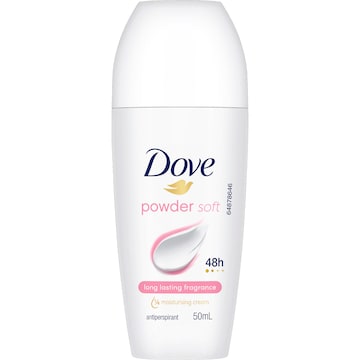 Dove Women 48hr Deodorant Roll On Powder 50mL