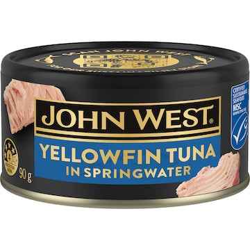 John West Yellowfin Tuna In Springwater 90g