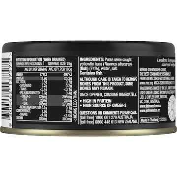 John West Yellowfin Tuna In Springwater 90g