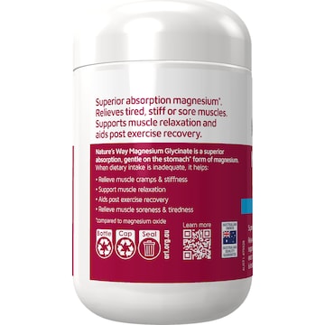 Nature's Way Magnesium Glycinate Tablets 130 pack