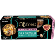 OB Finest Gluten Free Speciality Crackers Fig & Pistachio 130g