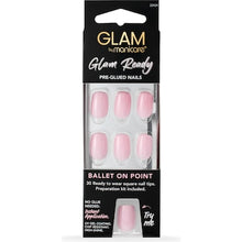 Glam by Manicare Pre Glued Nails Ballet On Point 30 pack