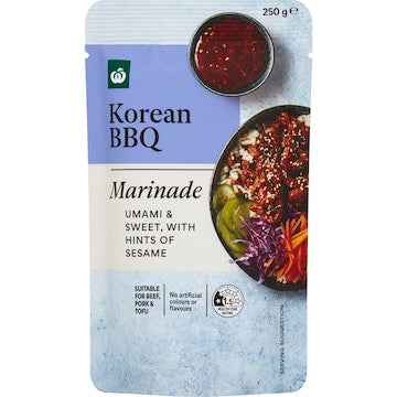 Woolworths Korean BBQ Marinade 250g
