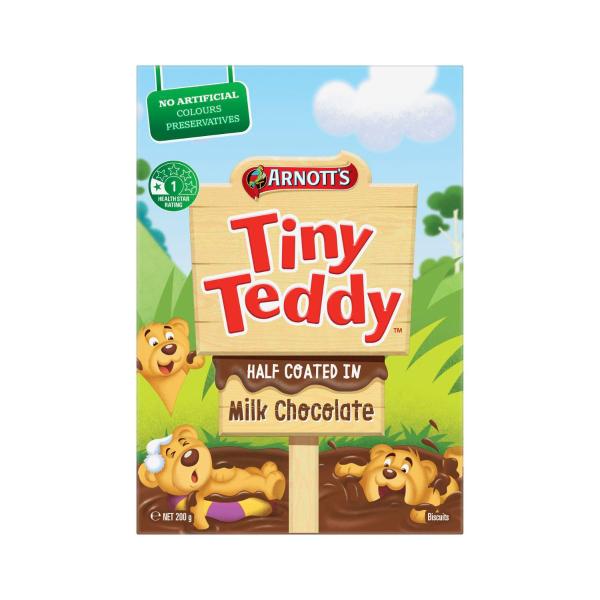 ARNOTTS HALF COAT TINY TEDDY BISCUITS