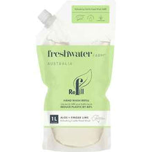 Freshwater Farm Australia Hand Wash Refill Aloe & Finger Lime 1L