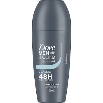 Dove Men+Care 48hr Deodorant Roll On Classic 50mL
