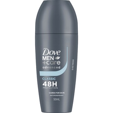 Dove Men+Care 48hr Deodorant Roll On Classic 50mL