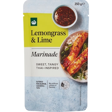 Woolworths Lemongrass & Lime Marinade 250g