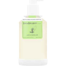 Freshwater Farm Australia Hand Wash Glass Bottle Aloe & Finger Lime 500mL