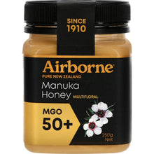 Airborne Manuka Honey Jar MGO 50+ 250g