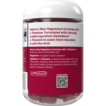 Nature's Way Magnesium Gummies With L Theanine 60 pack