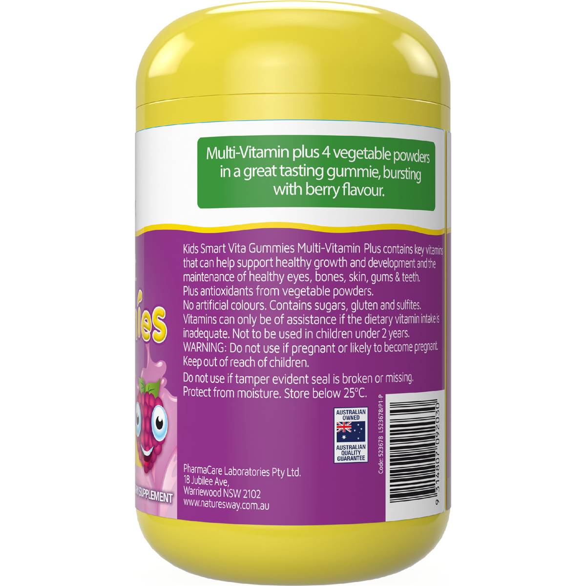 Nature's Way Kids Smart Vita Gummies Multivitamin Plus 170 pack