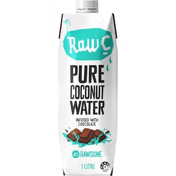 Raw C Pure Coconut Water Infused With Chocolate 1L