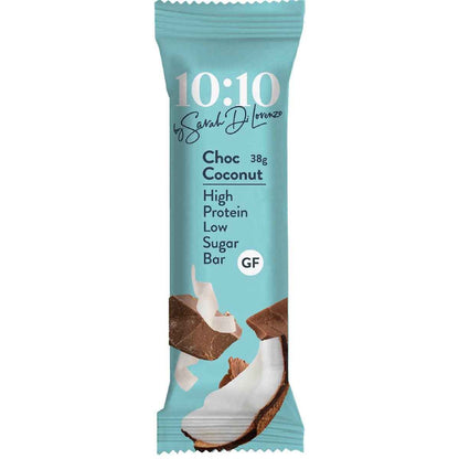 Sarah Di Lorenzo 10:10 High Protein Low Sugar Bar Coconut 38g